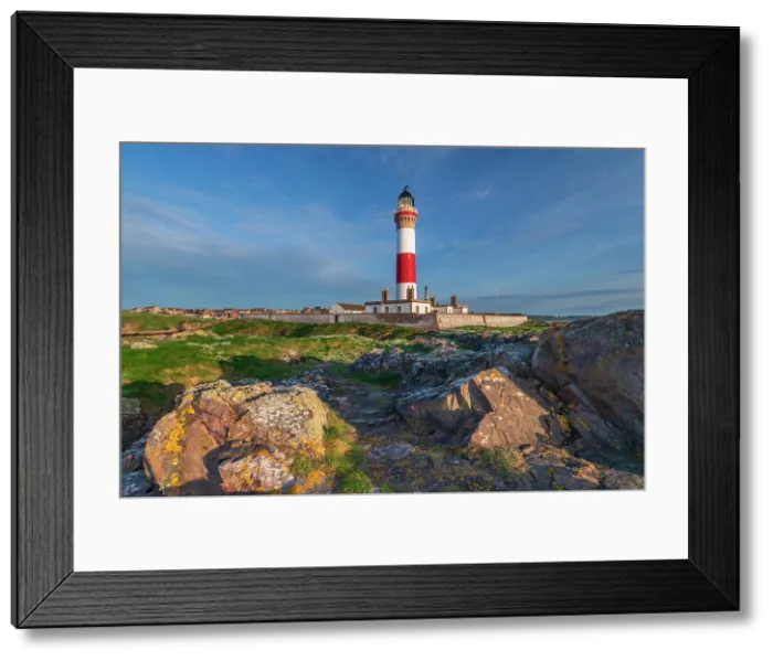 Framed Print : UK, Scotland, Aberdeenshire, Peterhead, Boddam, Buchan Ness Lighthouse Framed Print : UK, Scotland, Aberdeenshire, Peterhead, Boddam, Buchan Ness Lighthouse
