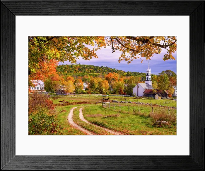 Framed Print : Tamworth Congregational Church in autumn, Tamworth, New Hampshire, USA Framed Print : Tamworth Congregational Church in autumn, Tamworth, New Hampshire, USA