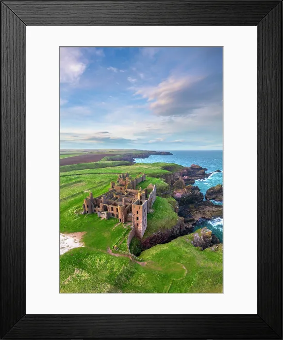 Framed Print : UK, Scotland, Aberdeenshire, Cruden Bay, Slains Castle Framed Print : UK, Scotland, Aberdeenshire, Cruden Bay, Slains Castle