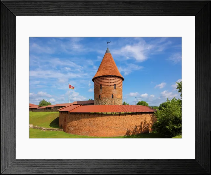 Framed Print : The Round Tower of Kaunas Castle, Kaunas, Lithuania Framed Print : The Round Tower of Kaunas Castle, Kaunas, Lithuania