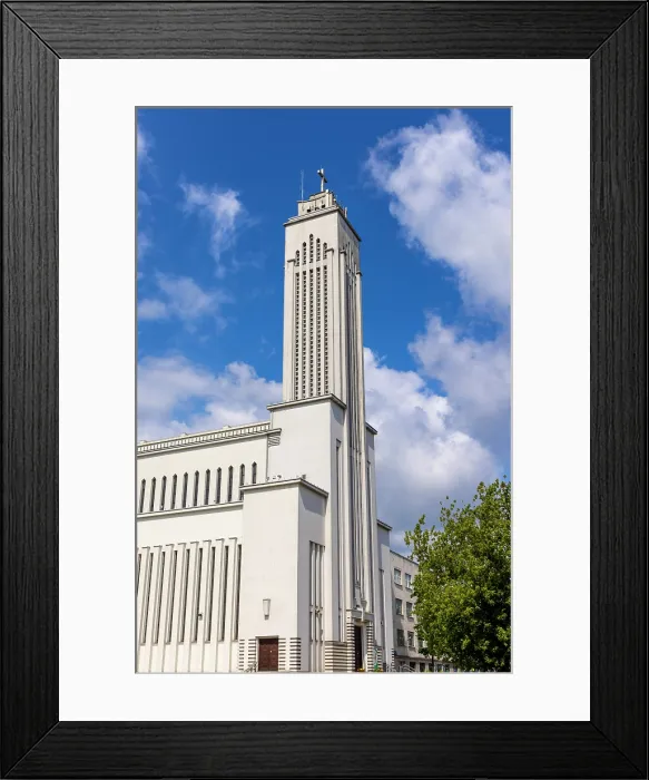 Framed Print : Christ's Resurrection Church, Kaunas, Lithuania Framed Print : Christ's Resurrection Church, Kaunas, Lithuania