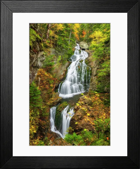 Framed Print : Autumn colors at Crystal Cascade waterfall, White Mountain National Forest, Jackson, New Hampshire, USA Framed Print : Autumn colors at Crystal Cascade waterfall, White Mountain National Forest, Jackson, New Hampshire, USA