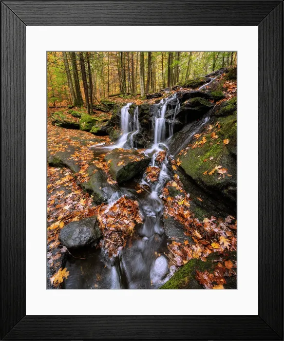 Framed Print : Tucker Book Falls in autumn, Milford, New Hampshire, USA Framed Print : Tucker Book Falls in autumn, Milford, New Hampshire, USA