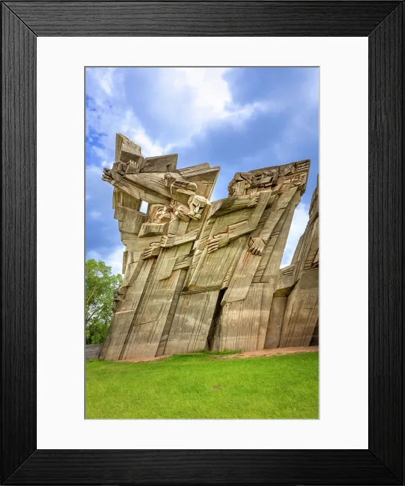 Framed Print : Ninth Fort Memorial, 9th Fort of the Kaunas Fortress, Kaunas, Lithuania Framed Print : Ninth Fort Memorial, 9th Fort of the Kaunas Fortress, Kaunas, Lithuania