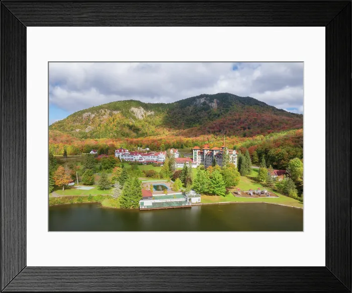 Framed Print : The Balsams Resort in autumn, Dixville Notch, New Hampshire, USA