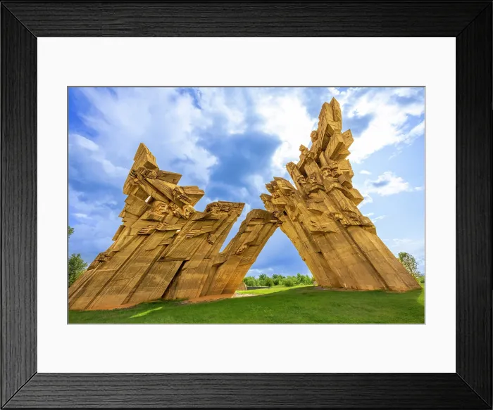 Framed Print : Ninth Fort Memorial, 9th Fort of the Kaunas Fortress, Kaunas, Lithuania Framed Print : Ninth Fort Memorial, 9th Fort of the Kaunas Fortress, Kaunas, Lithuania