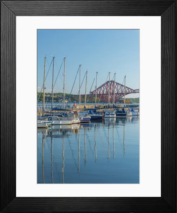 Framed Print : UK, Scotland, Lothian, Near Edinburgh, Queensferry, Forth Bridge over the Firth of Forth Framed Print : UK, Scotland, Lothian, Near Edinburgh, Queensferry, Forth Bridge over the Firth of Forth