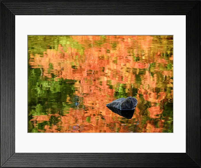 Framed Print : Autumn reflection in Saco River, White Mountain National Forest, Conway, New Hampshisre, USA Framed Print : Autumn reflection in Saco River, White Mountain National Forest, Conway, New Hampshisre, USA