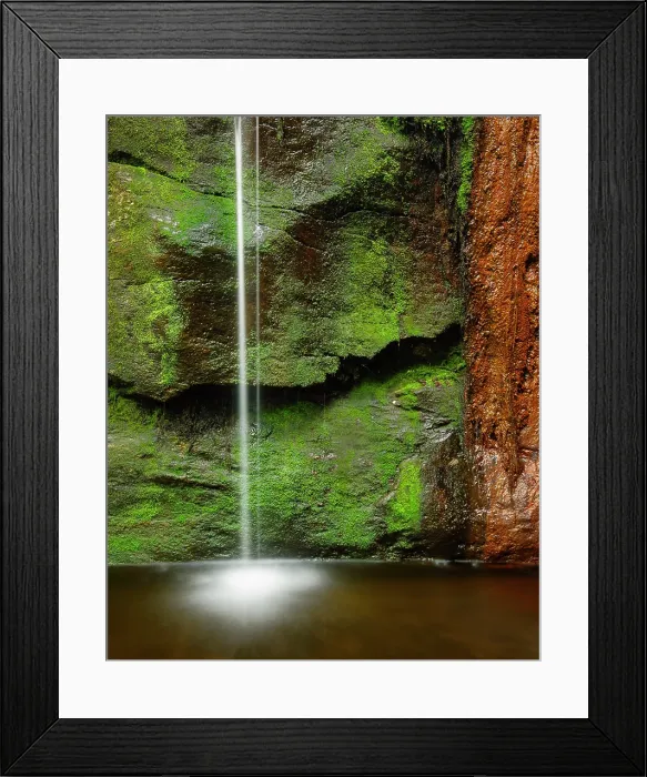 Framed Print : Small waterfall on moss-covered rocks, Pulpit Rock Conservation Area, Bedford, New Hampshire, USA Framed Print : Small waterfall on moss-covered rocks, Pulpit Rock Conservation Area, Bedford, New Hampshire, USA