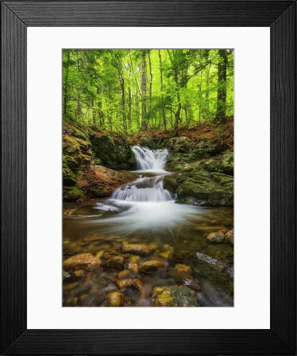 Framed Print : Whittier Falls, Brook Walk, Moultonborough, New Hampshire, USA Framed Print : Whittier Falls, Brook Walk, Moultonborough, New Hampshire, USA