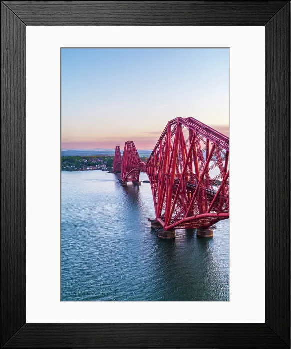 Framed Print : UK, Scotland, Lothian, Near Edinburgh, Queensferry, Forth Bridge over the Firth of Forth Framed Print : UK, Scotland, Lothian, Near Edinburgh, Queensferry, Forth Bridge over the Firth of Forth