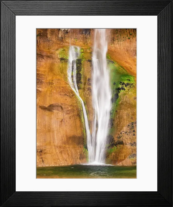 Framed Print : Calf Creek Falls, Hole-in-the-Rock road, Grand Staircase Escalante National Monument, Utah, USA Framed Print : Calf Creek Falls, Hole-in-the-Rock road, Grand Staircase Escalante National Monument, Utah, USA