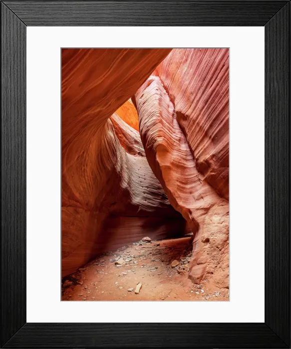 Framed Print : Ancient granary at Peek-a-Boo slot canyon near Kanab, Utah, USA Framed Print : Ancient granary at Peek-a-Boo slot canyon near Kanab, Utah, USA