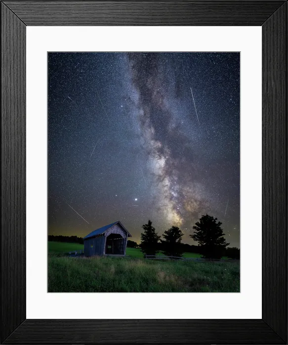 Framed Print : The A.M. Foster Bridge is a privately-owned bridge designed to be an exact replica of the Martin Bridge located in Marshfield Framed Print : The A.M. Foster Bridge is a privately-owned bridge designed to be an exact replica of the Martin Bridge located in Marshfield