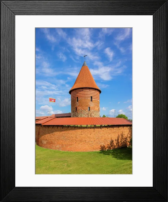 Framed Print : The Round Tower of Kaunas Castle, Kaunas, Lithuania Framed Print : The Round Tower of Kaunas Castle, Kaunas, Lithuania