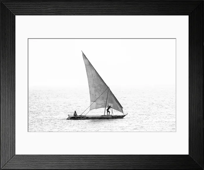 Framed Print : Traditional dhow setting sail, Nungwi, Zanzibar, Tanzania, Africa Framed Print : Traditional dhow setting sail, Nungwi, Zanzibar, Tanzania, Africa