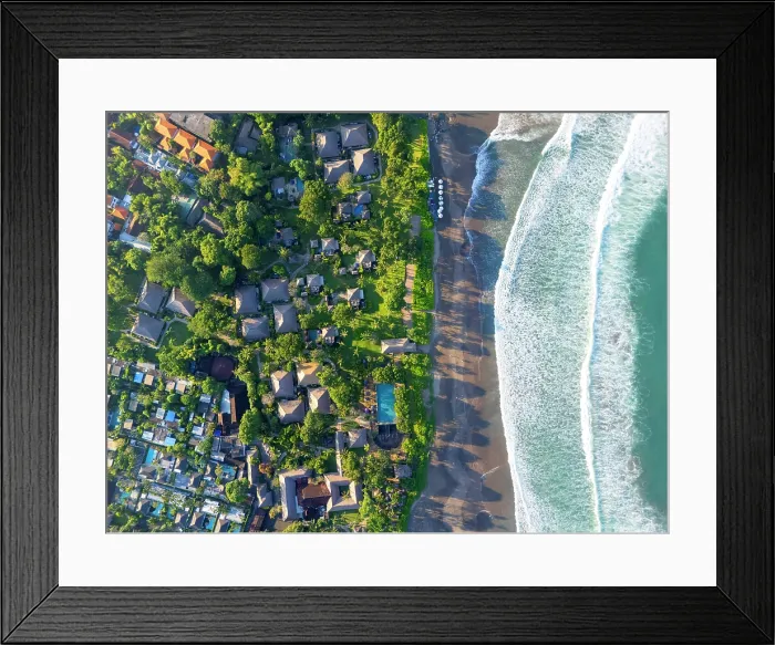 Framed Print : Oberoi Hotel and Seminyak Beach, Bali, Indonesia Framed Print : Oberoi Hotel and Seminyak Beach, Bali, Indonesia