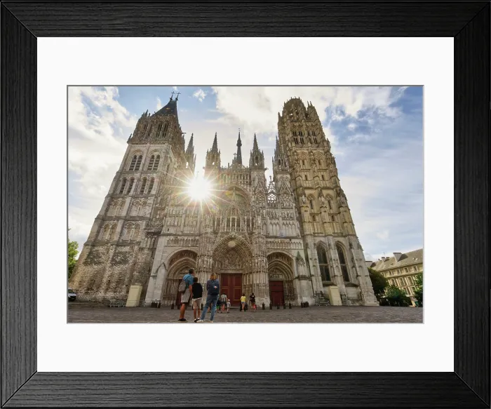 Framed Print : Europe. France, Normandy, Normandie. Seine, Haute-Normandie, Seine-Maritime. Rouen Framed Print : Europe. France, Normandy, Normandie. Seine, Haute-Normandie, Seine-Maritime. Rouen