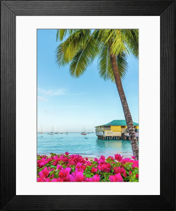 Framed Print : West Indies, Barbados, Bridgetown, Carlisle Bay, Pebbles Beach Framed Print : West Indies, Barbados, Bridgetown, Carlisle Bay, Pebbles Beach