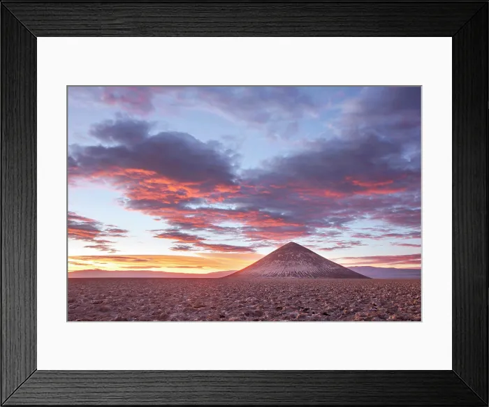 Framed Print : The Arita Cone (Cono de Arita) at sunrise in the Arizaro Salt Flat, Puna de Atacama, Salta, Northwest Argentina Framed Print : The Arita Cone (Cono de Arita) at sunrise in the Arizaro Salt Flat, Puna de Atacama, Salta, Northwest Argentina
