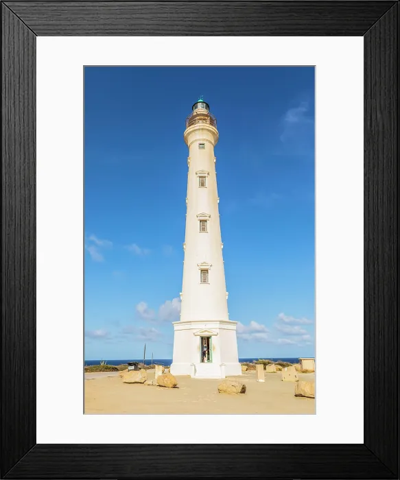 Framed Print : California Lighthouse, Aruba Framed Print : California Lighthouse, Aruba