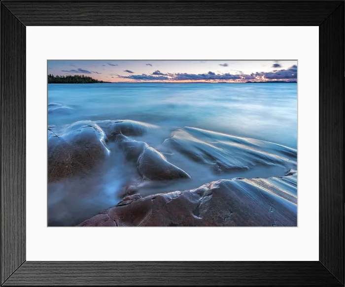 Framed Print : Lake Superior in Neys Provincial Park, Ontario, Canada Framed Print : Lake Superior in Neys Provincial Park, Ontario, Canada