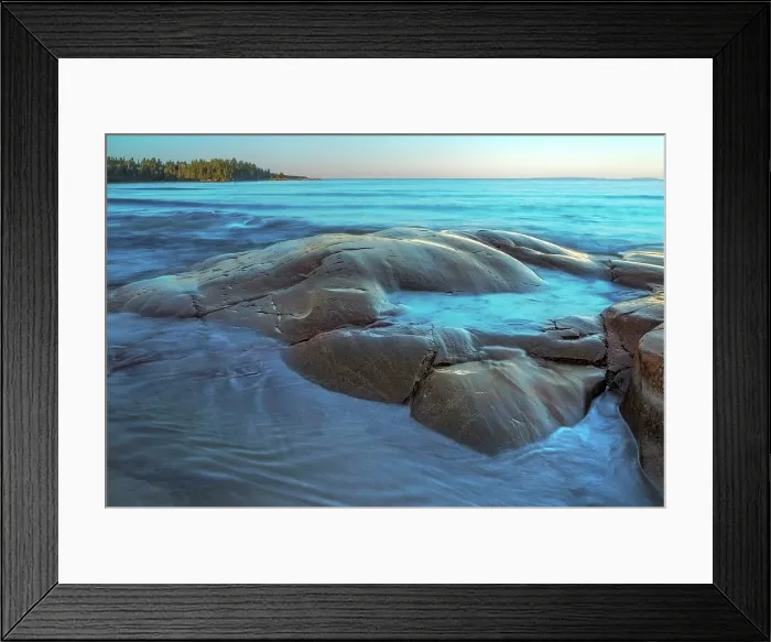 Framed Print : Lake Superior in Neys Provincial Park, Ontario, Canada Framed Print : Lake Superior in Neys Provincial Park, Ontario, Canada