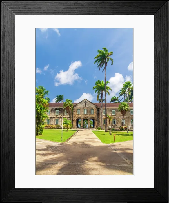 Framed Print : West Indies, Barbados, Saint John, Codrington College Framed Print : West Indies, Barbados, Saint John, Codrington College