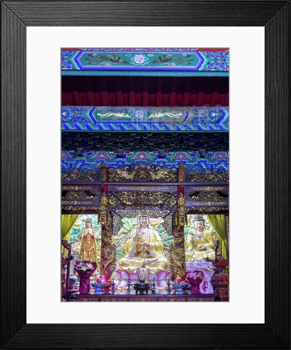 Framed Print : Statues at Chijian Temple of the Celestial Empress, Tianjin, China Framed Print : Statues at Chijian Temple of the Celestial Empress, Tianjin, China
