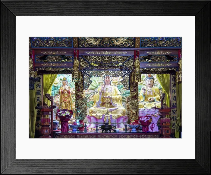 Framed Print : Statues at Chijian Temple of the Celestial Empress, Tianjin, China Framed Print : Statues at Chijian Temple of the Celestial Empress, Tianjin, China