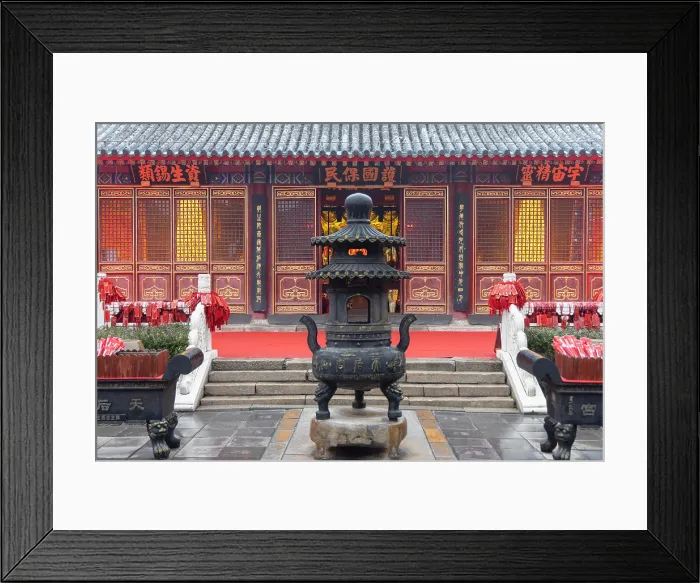 Framed Print : Chijian Temple of the Celestial Empress, Tianjin, China Framed Print : Chijian Temple of the Celestial Empress, Tianjin, China
