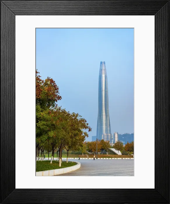 Framed Print : Chow Tai Fook Finance Centre (third tallest skyscraper in China in 2025), Tianjin, China Framed Print : Chow Tai Fook Finance Centre (third tallest skyscraper in China in 2025), Tianjin, China
