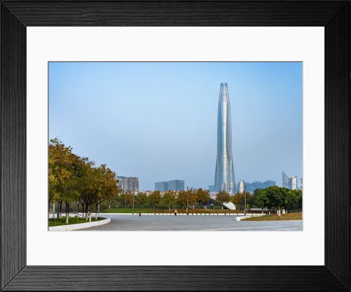 Framed Print : Chow Tai Fook Finance Centre (third tallest skyscraper in China in 2025), Tianjin, China Framed Print : Chow Tai Fook Finance Centre (third tallest skyscraper in China in 2025), Tianjin, China
