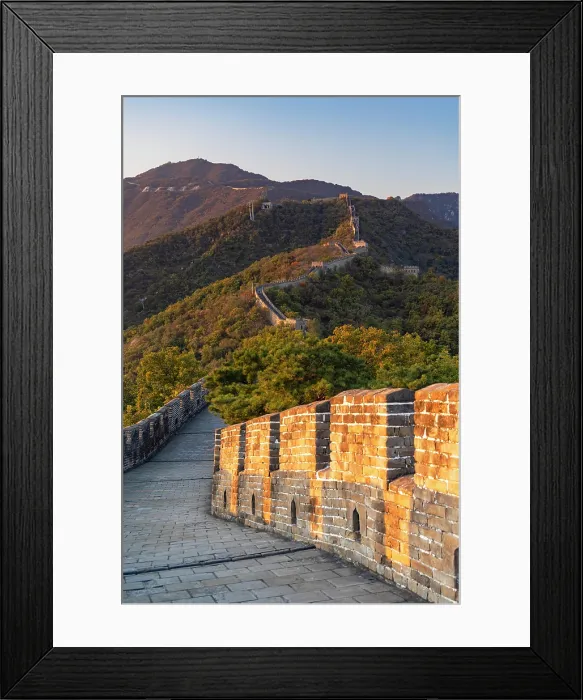 Framed Print : The Great Wall of China at Mutianyu (UNESCO World Heritage Site), Beijing, China Framed Print : The Great Wall of China at Mutianyu (UNESCO World Heritage Site), Beijing, China