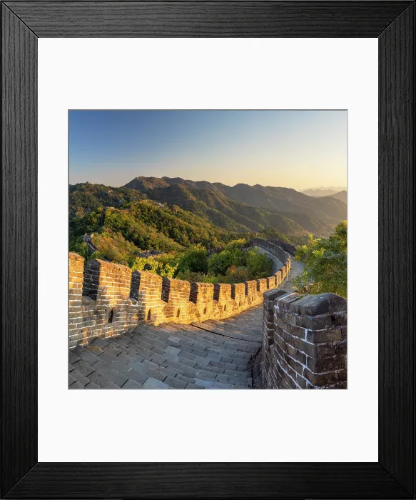 Framed Print : The Great Wall of China at Mutianyu (UNESCO World Heritage Site), Beijing, China Framed Print : The Great Wall of China at Mutianyu (UNESCO World Heritage Site), Beijing, China