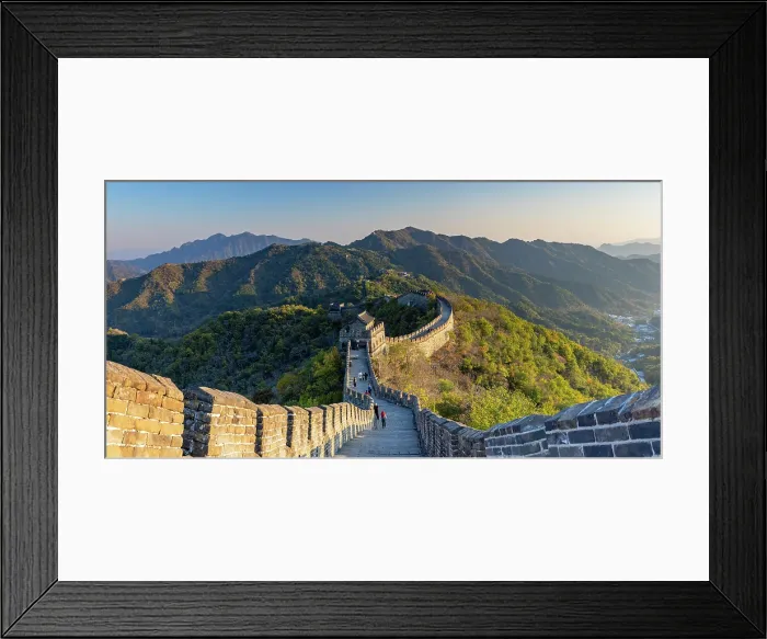 Framed Print : The Great Wall of China at Mutianyu (UNESCO World Heritage Site), Beijing, China Framed Print : The Great Wall of China at Mutianyu (UNESCO World Heritage Site), Beijing, China