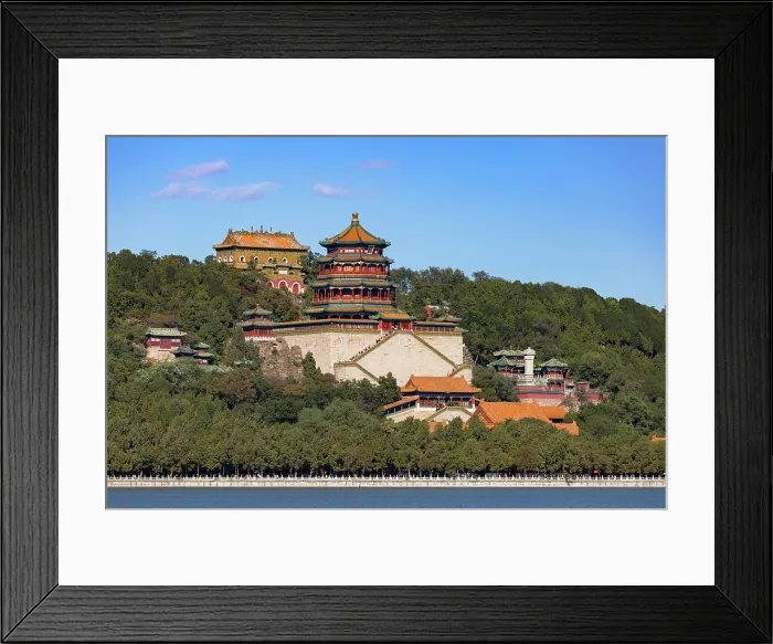Framed Print : Kunming Lake and Summer Palace (UNESCO World Heritage Site), Beijing, China Framed Print : Kunming Lake and Summer Palace (UNESCO World Heritage Site), Beijing, China