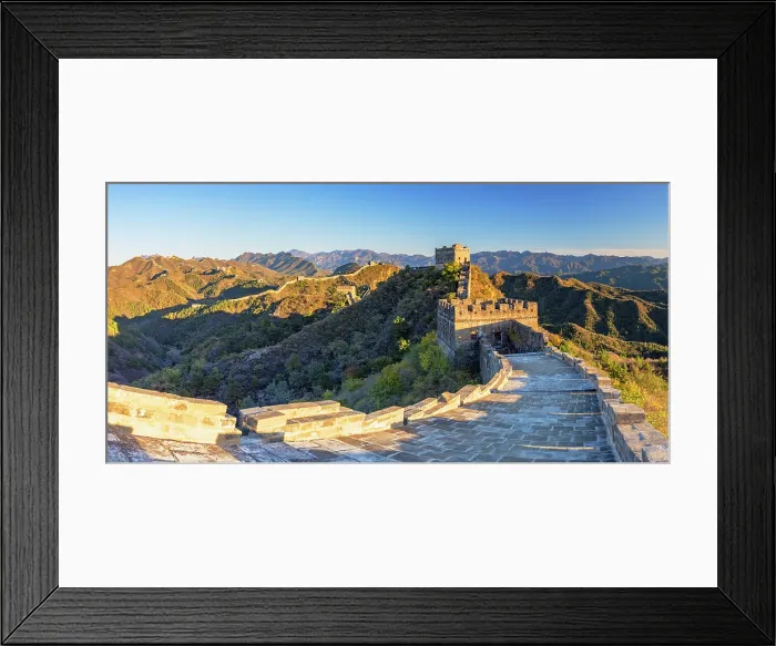 Framed Print : The Great Wall of China at Jinshanling (UNESCO World Heritage Site), Hebei Province, China Framed Print : The Great Wall of China at Jinshanling (UNESCO World Heritage Site), Hebei Province, China