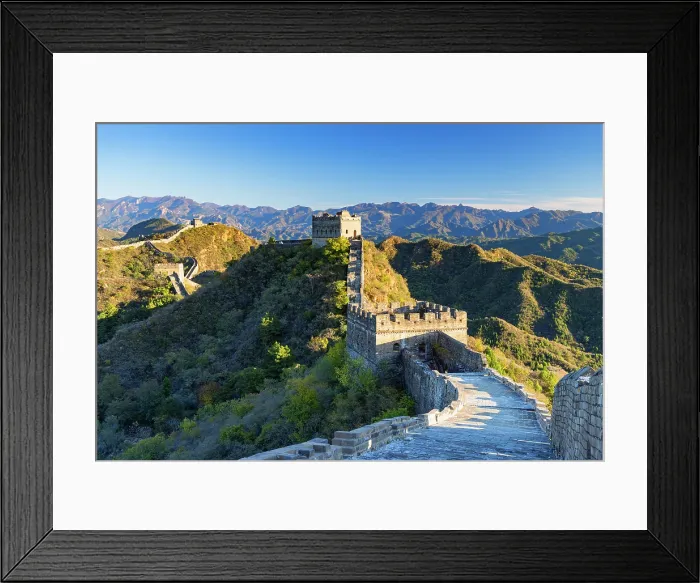 Framed Print : The Great Wall of China at Jinshanling (UNESCO World Heritage Site), Hebei Province, China Framed Print : The Great Wall of China at Jinshanling (UNESCO World Heritage Site), Hebei Province, China
