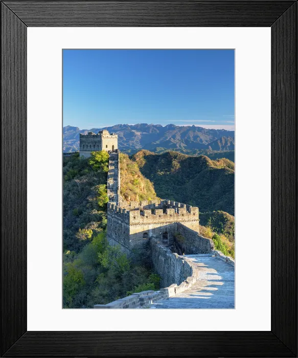 Framed Print : The Great Wall of China at Jinshanling (UNESCO World Heritage Site), Hebei Province, China Framed Print : The Great Wall of China at Jinshanling (UNESCO World Heritage Site), Hebei Province, China