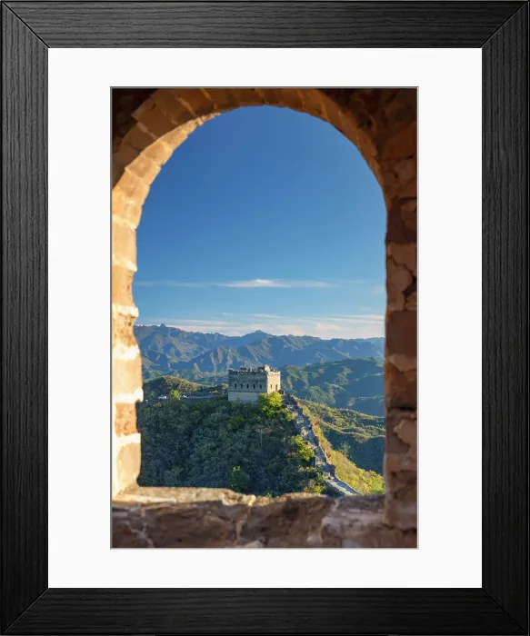 Framed Print : The Great Wall of China at Jinshanling (UNESCO World Heritage Site), Hebei Province, China Framed Print : The Great Wall of China at Jinshanling (UNESCO World Heritage Site), Hebei Province, China