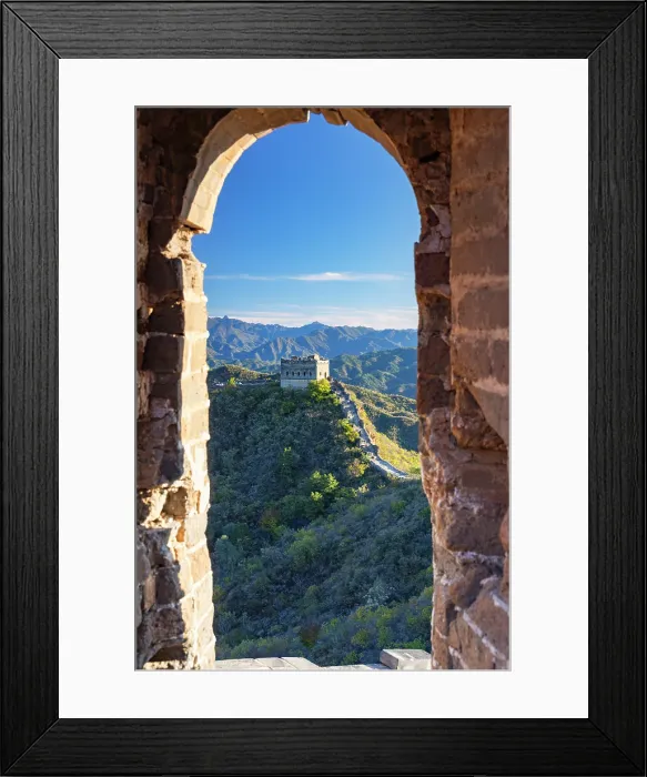 Framed Print : The Great Wall of China at Jinshanling (UNESCO World Heritage Site), Hebei Province, China Framed Print : The Great Wall of China at Jinshanling (UNESCO World Heritage Site), Hebei Province, China