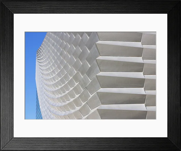 Framed Print : Detail of Beijing Artistic Centre, Tongzhou, Beijing, China