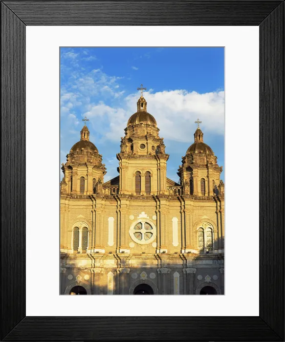 Framed Print : Wangfujing Catholic Church, Beijing, China Framed Print : Wangfujing Catholic Church, Beijing, China