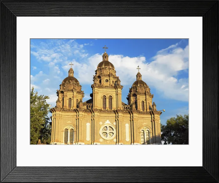 Framed Print : Wangfujing Catholic Church, Beijing, China Framed Print : Wangfujing Catholic Church, Beijing, China