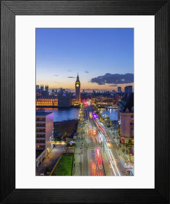 Framed Print : UK, England, London, Houses of Parliament, Big Ben across Westminster Bridge Framed Print : UK, England, London, Houses of Parliament, Big Ben across Westminster Bridge