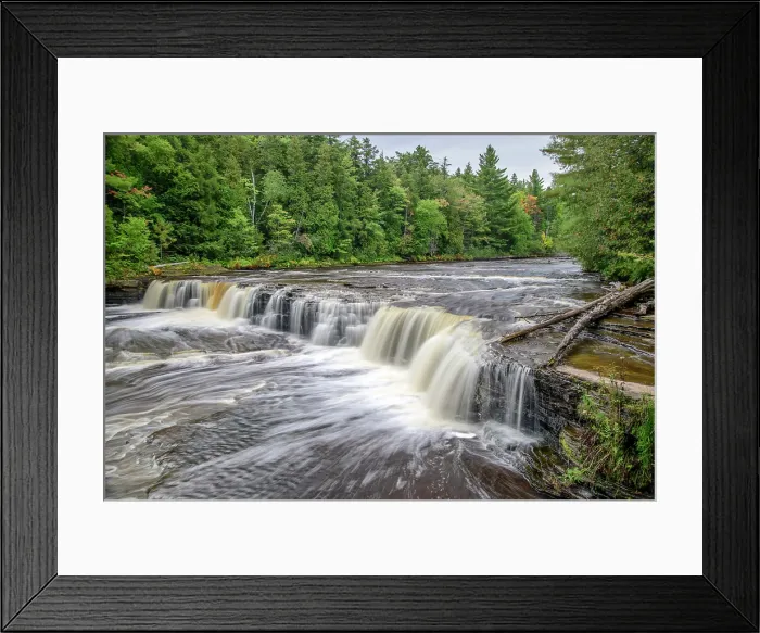 Framed Print : USA, Great Lakes, Upper Peninsula, Michigan, Tahquamenon Falls, State Park Framed Print : USA, Great Lakes, Upper Peninsula, Michigan, Tahquamenon Falls, State Park