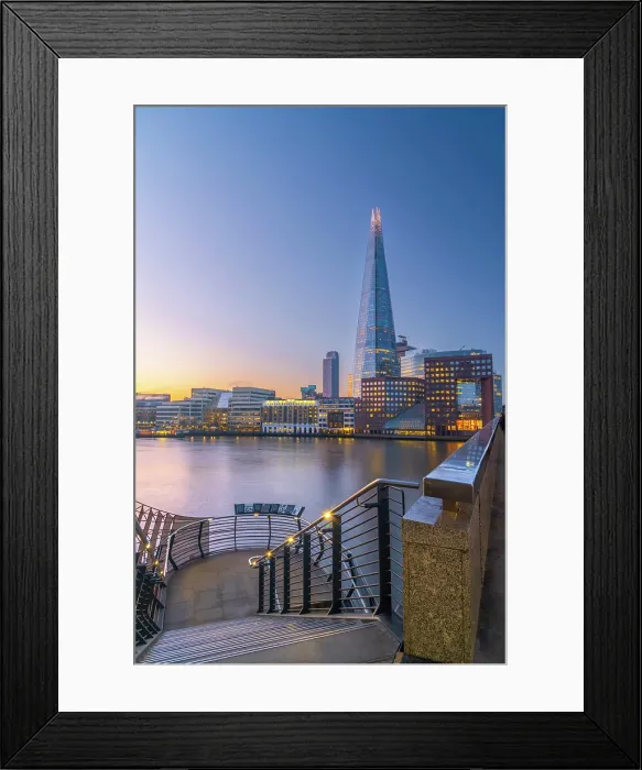 Framed Print : UK, England, London, Southwark, London Bridge, The Shard Framed Print : UK, England, London, Southwark, London Bridge, The Shard
