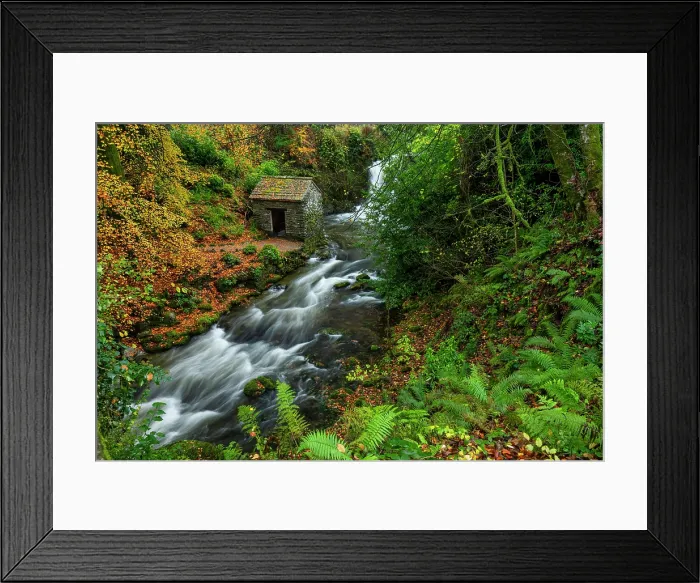 Framed Print : Rydal Beck & Hut in Autumn, Lake District National Park, Cumbria, England Framed Print : Rydal Beck & Hut in Autumn, Lake District National Park, Cumbria, England