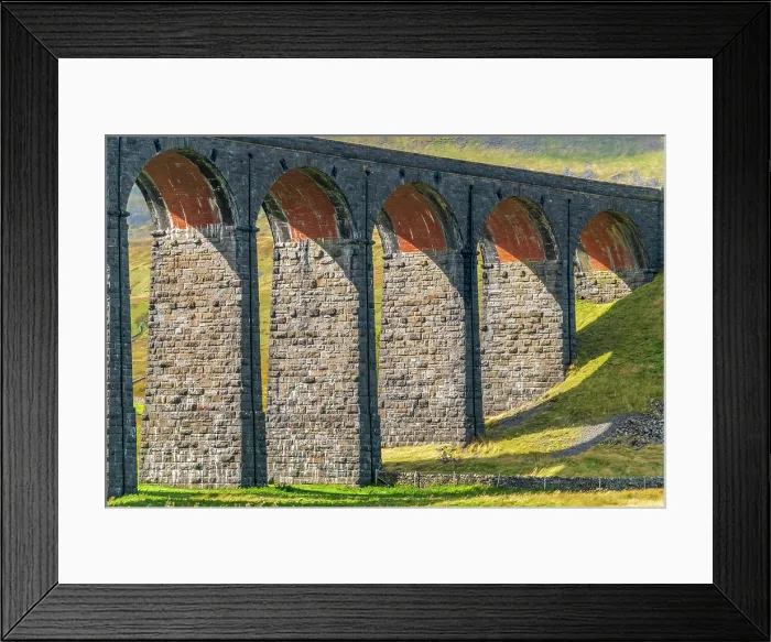 Framed Print : UK, England, North Yorkshire, Ribblehead Viaduct on the Settle to Carlisle Line Framed Print : UK, England, North Yorkshire, Ribblehead Viaduct on the Settle to Carlisle Line